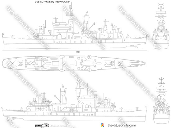 USS CG-10 Albany (Heavy Cruiser)