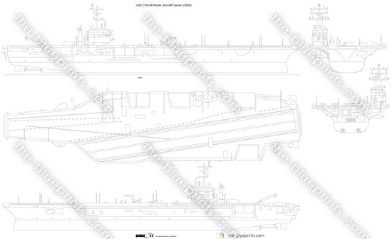 USS CVN-68 Nimitz (Aircraft Carrier)