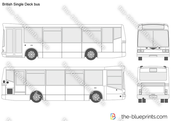 British Single Deck bus