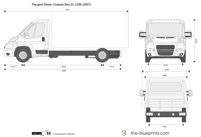 Peugeot Boxer Chassis Box XL LWB (2007)