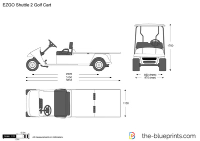 EZGO Shuttle 2 Golf Cart