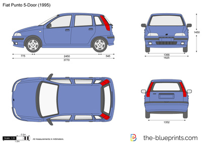 Fiat Punto 5-Door (1995)
