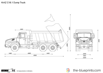 KrAZ C18.1 Dump Truck