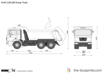 KrAZ C20.2M Dump Truck