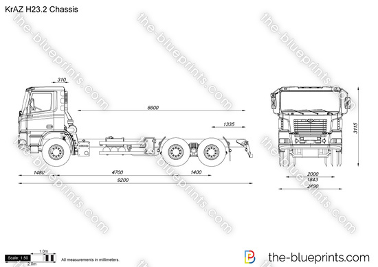 KrAZ H23.2 Chassis