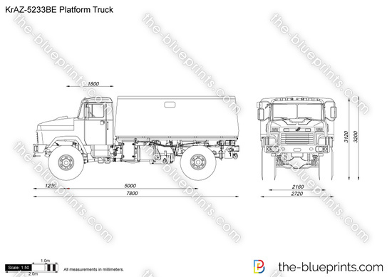 KrAZ-5233BE Platform Truck