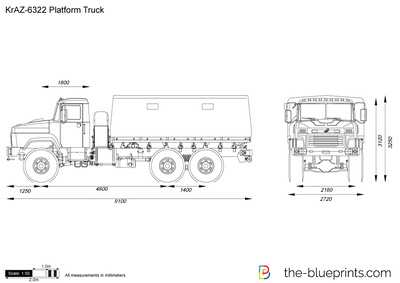 KrAZ-6322 Platform Truck