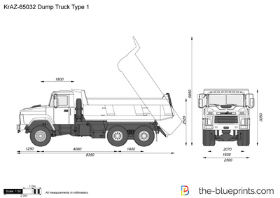 KrAZ-65032 Dump Truck Type 1