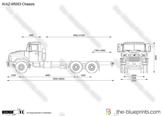 KrAZ-65053 Chassis