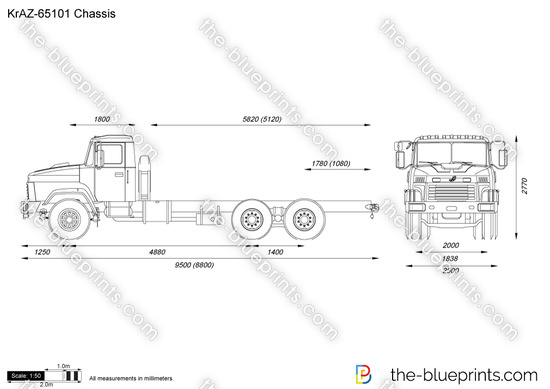 KrAZ-65101 Chassis