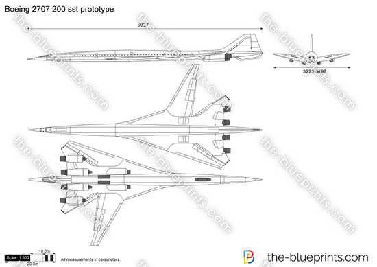 Boeing 2707 200 sst prototype