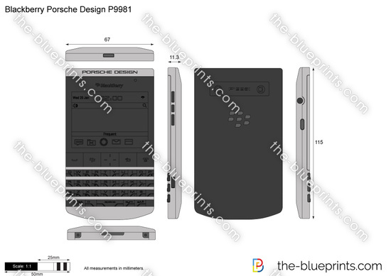 Blackberry Porsche Design P9981