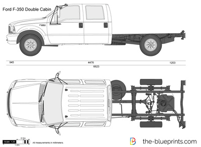 Ford F-350 Double Cabin Chassis