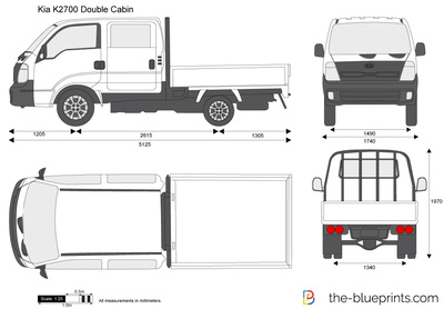 Kia K2700 Double Cabin