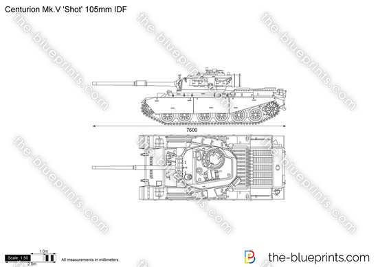 Centurion Mk.V 'Shot' 105mm IDF
