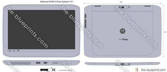 Motorola XOOM 2 Droid Xyboard 10.1
