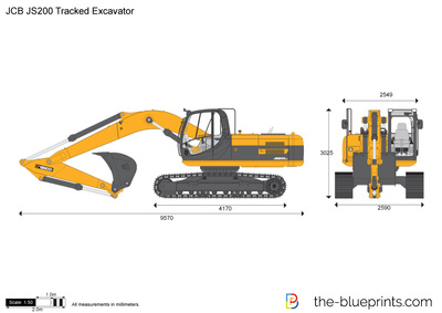 JCB JS200 Tracked Excavator