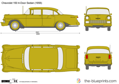 Chevrolet 150 4-Door Sedan (1956)
