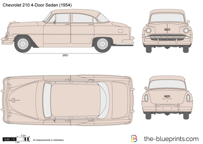 Chevrolet 210 4-Door Sedan (1954)