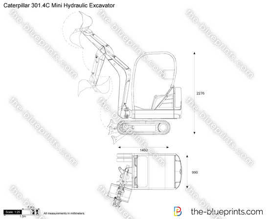 Caterpillar 301.4C Mini Hydraulic Excavator