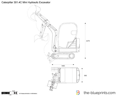 Caterpillar 301.4C Mini Hydraulic Excavator