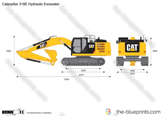 Caterpillar 318E Hydraulic Excavator