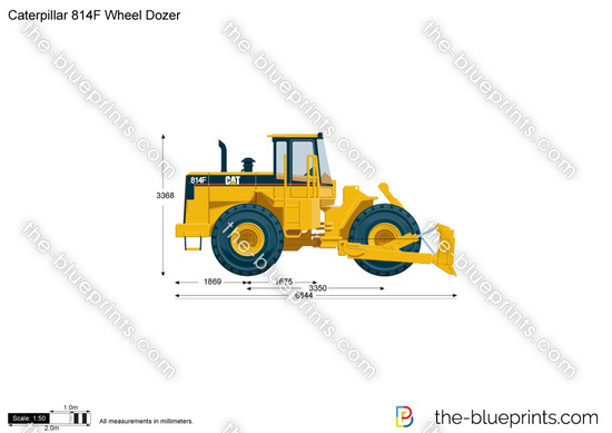 Caterpillar 814F Wheel Dozer