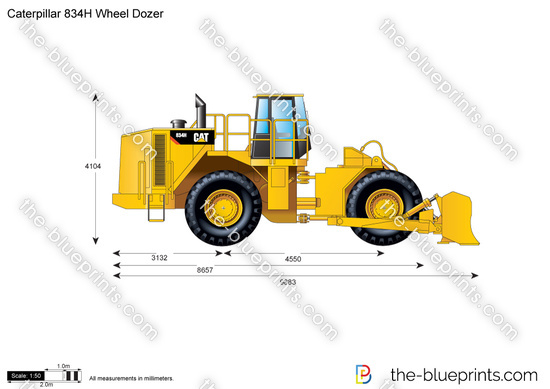 Caterpillar 834H Wheel Dozer