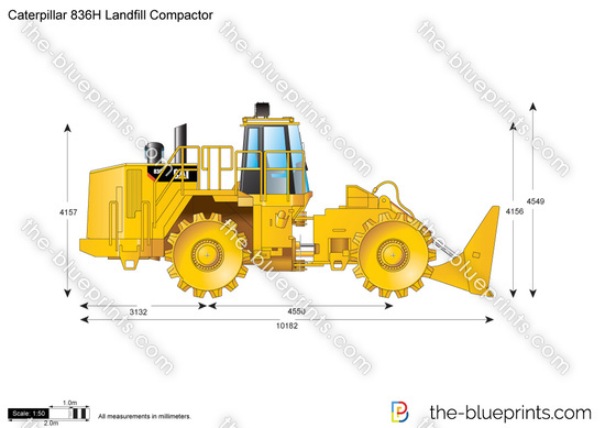 Caterpillar 836H Landfill Compactor