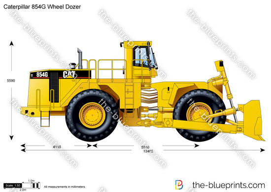 Caterpillar 854G Wheel Dozer