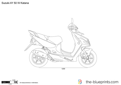 Suzuki AY 50 W Katana