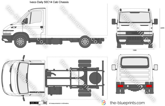 Iveco Daily 50C14 Cab Chassis
