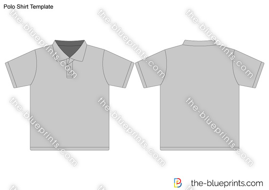 white polo t shirt template