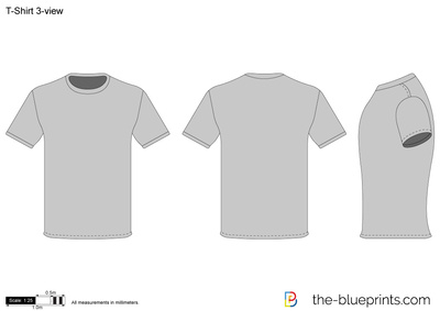 T-Shirt 3-view