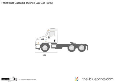 Freightliner Cascadia 113 inch Day Cab (2008)
