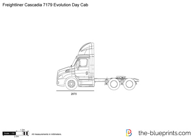 Freightliner Cascadia 7179 Evolution Day Cab