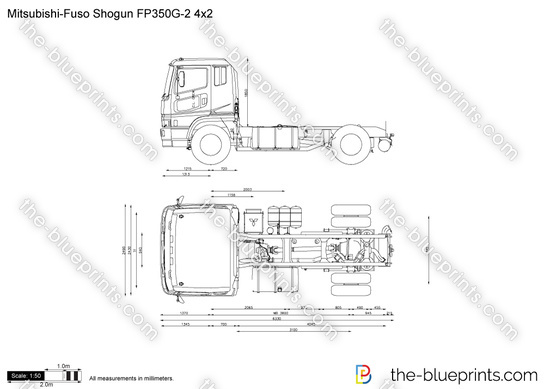 Mitsubishi-Fuso Shogun FP350G-2 4x2