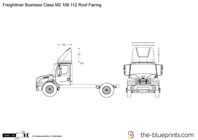 Freightliner Business Class M2 106 112 Roof Fairing