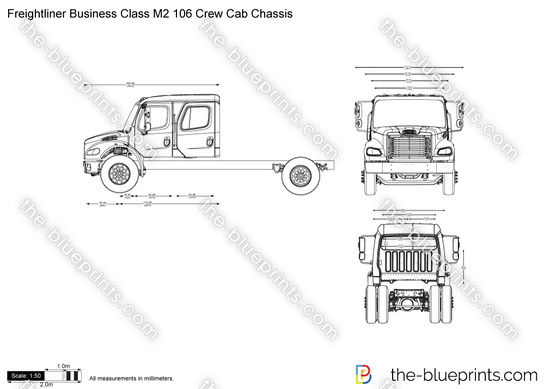 Freightliner Business Class M2 106 Crew Cab Chassis