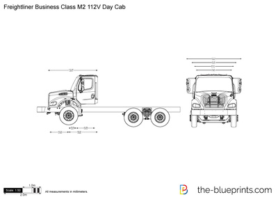 Freightliner Business Class M2 112V Day Cab