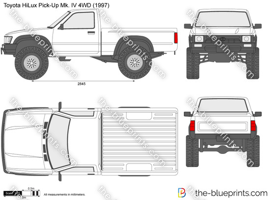 Toyota HiLux Pick-Up Mk. IV 4WD
