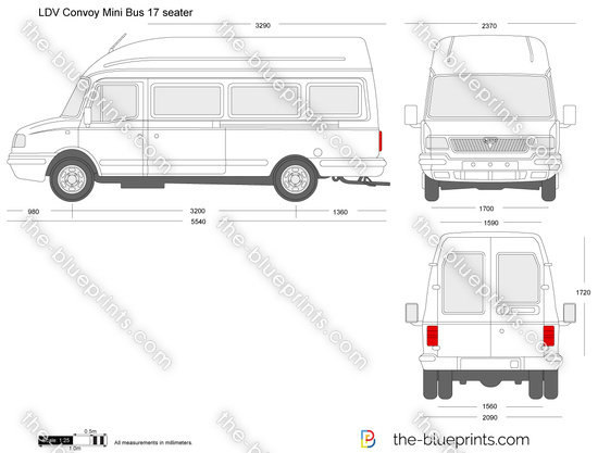 LDV Convoy Mini Bus 17 seater