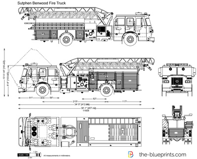 Sutphen Benwood Fire Truck