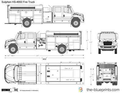Sutphen HS-4950 Fire Truck