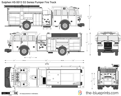 Sutphen HS-5013 S3 Series Pumper Fire Truck
