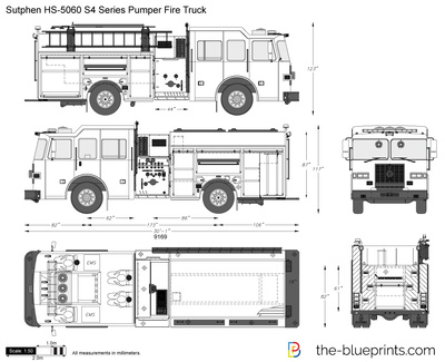Sutphen HS-5060 S4 Series Pumper Fire Truck