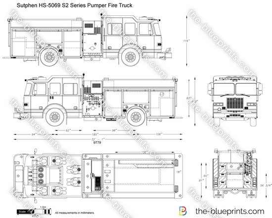 Sutphen HS-5069 S2 Series Pumper Fire Truck
