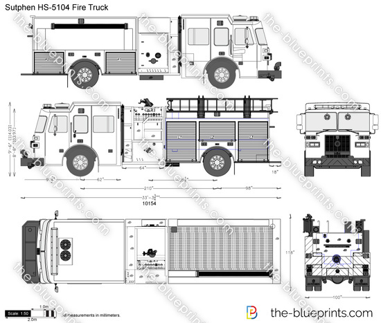 Sutphen HS-5104 Fire Truck