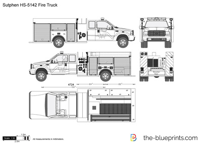 Sutphen HS-5142 Fire Truck