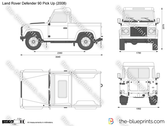 Land Rover Defender 90 Pick Up